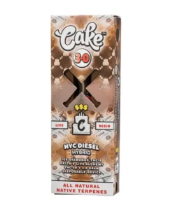 Cake Moneyline THC-A + Delta 8 Blackberry Cough Cartridge - 3000mg