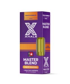 Xhale THC-A Blend Peach Kobbler Cartridge - 1000mg
